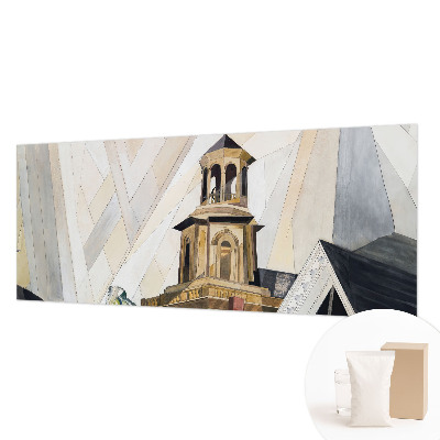 Papier peint panoramique chambre adulte avec le motif « Architektonická veža »