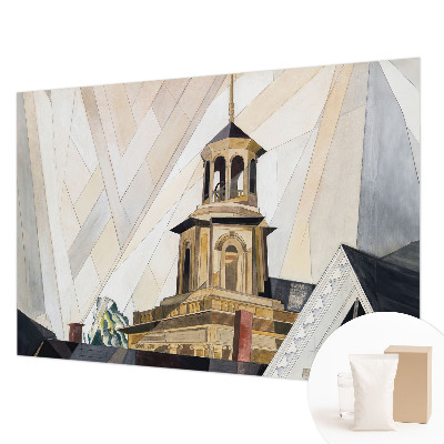 Papier peint panoramique chambre adulte avec le motif « Architektonická veža »