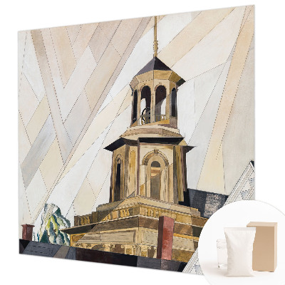 Papier peint panoramique chambre adulte avec le motif « Architektonická veža »
