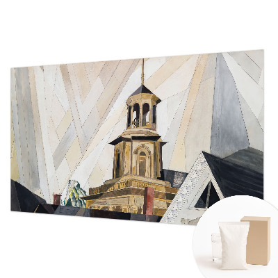 Papier peint panoramique chambre adulte avec le motif « Architektonická veža »