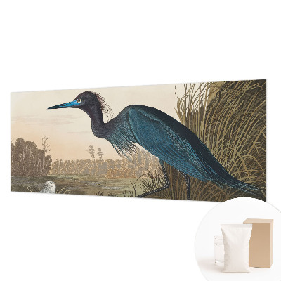 Papier peint panoramique de haute qualité avec un motif d'oiseaux aquatiques