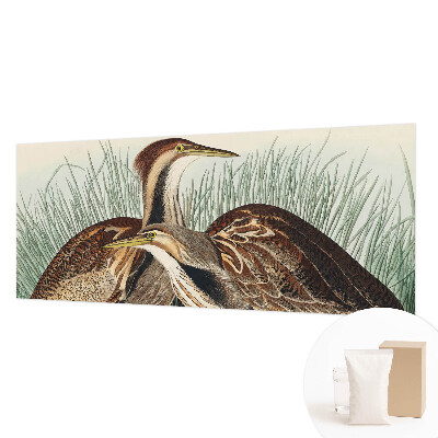 Papier peint panoramique de haute qualité avec un motif réaliste d'oiseaux