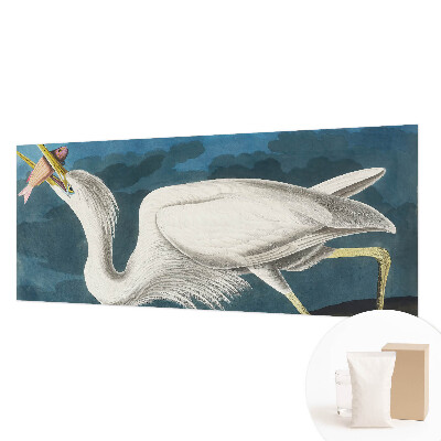 Papier peint panoramique facile à poser Vták s rybou