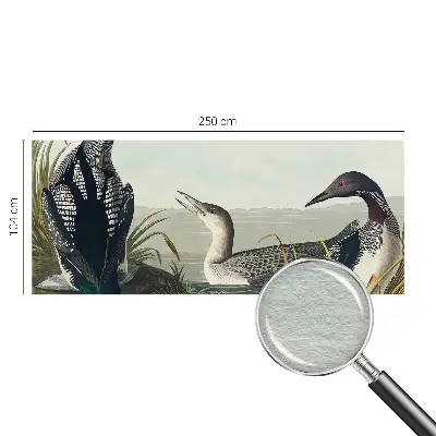 Papier peint photo imprimé sur tissu non tissé Oiseaux au-dessus de l'eau