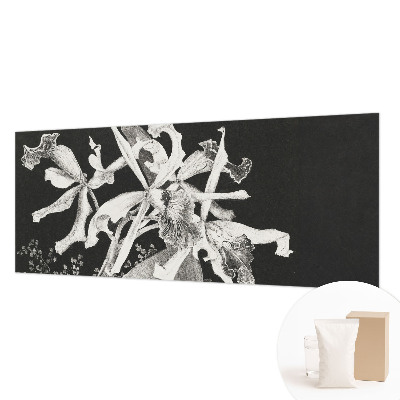 Papier peint photographique avec une illustration d'orchidée