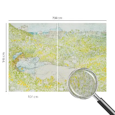 Papier peint panoramique intissé moderne avec le motif 