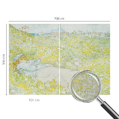 Papier peint panoramique intissé moderne Jarný relax