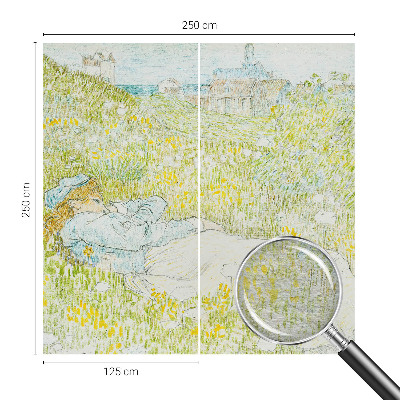 Papier peint panoramique intissé moderne Jarný relax