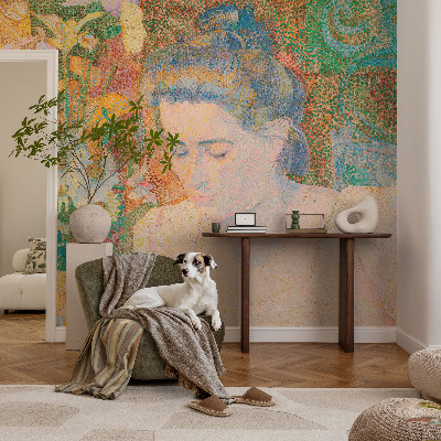 Papier peint photo Kvetinový portrét