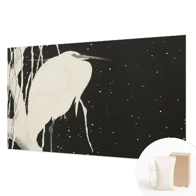 Papier peint photographique salon avec le motif « Zimný vták »