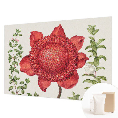 Papier peint photographique avec un motif floral élégant