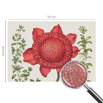Papier peint photo imprimé sur tissu non tissé élégance florale