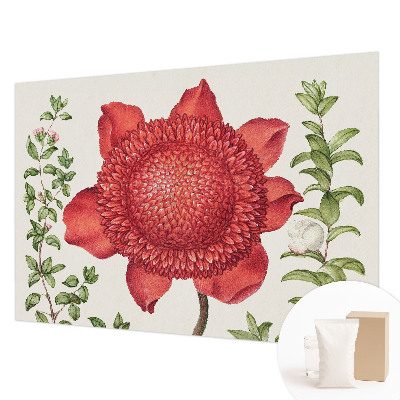 Papier peint photographique avec un motif floral élégant