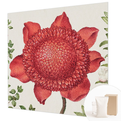 Papier peint photographique avec un motif floral élégant