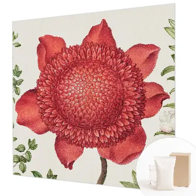 Papier peint photo imprimé sur tissu non tissé élégance florale