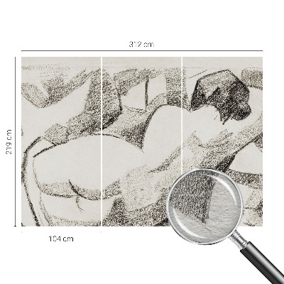 Tapisserie murale Ležiaca postava