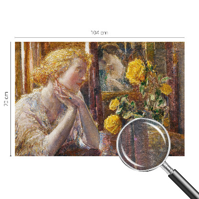 Poster mural panoramique Žena s ružami