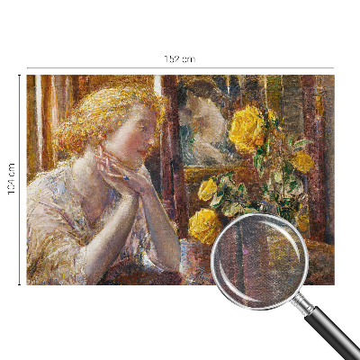 Poster mural panoramique Žena s ružami