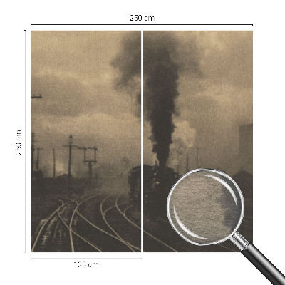 Papier peint panoramique Priemyselná krajina