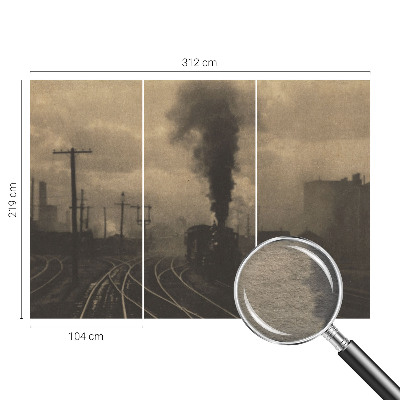 Papier peint panoramique Priemyselná krajina