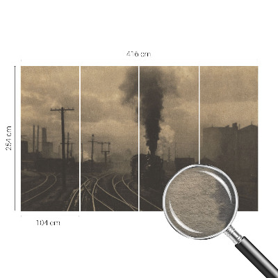 Papier peint panoramique Priemyselná krajina