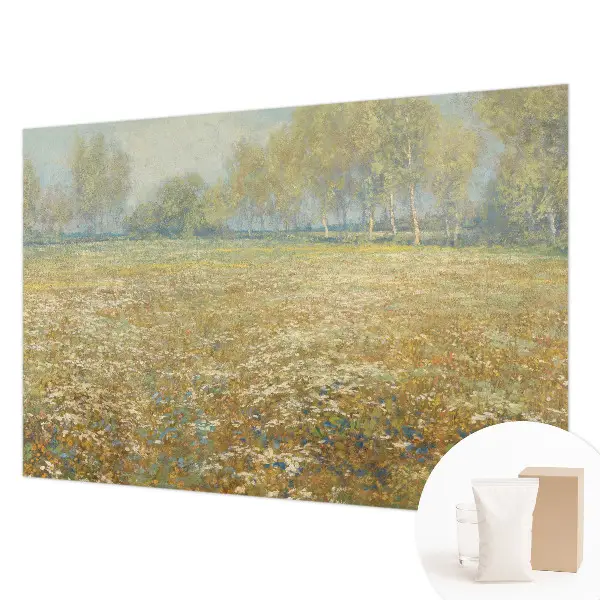 Papier peint chambre moderne à motif « Kvitnúce pole »