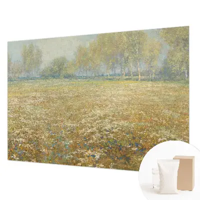 Papier peint chambre moderne à motif « Kvitnúce pole »