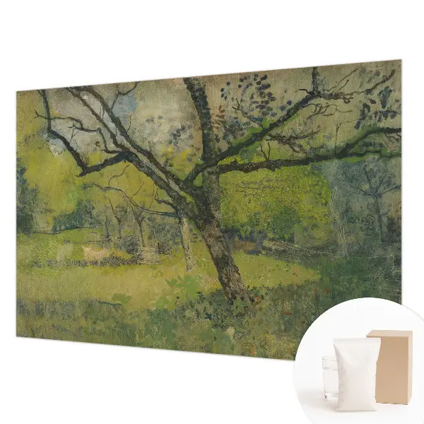Papier peint intissé paysage vert