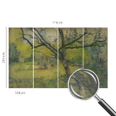 Papier peint panoramique intissé Zelená krajina