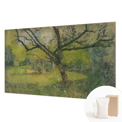 Papier peint intissé paysage vert
