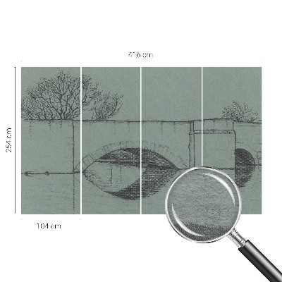 Papier peint panoramique sur mesure Oblúkový most