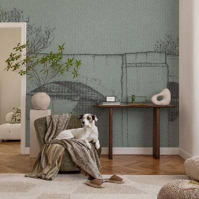 Papier peint panoramique sur mesure Oblúkový most