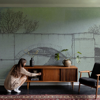 Papier peint panoramique sur mesure Oblúkový most