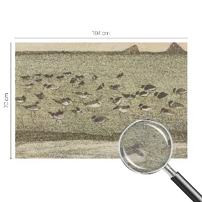Papier peint photo grand format pour le mur La paix des oiseaux