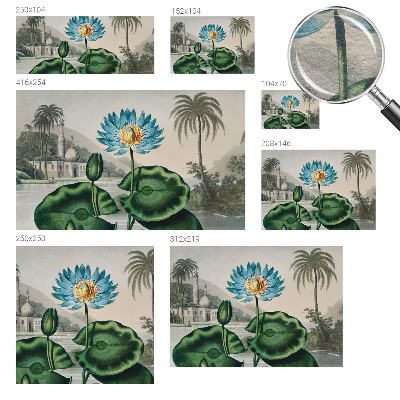 Papier peint panoramique enfant Exotická krajina