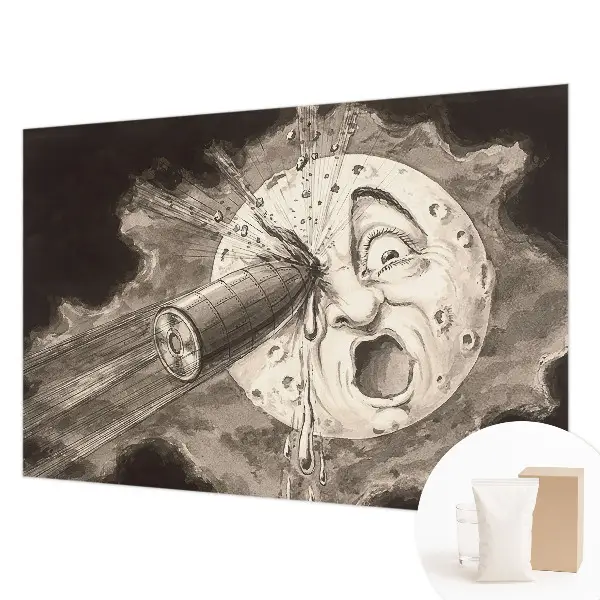 Papier peint photo grand format pour le mur collision cosmique