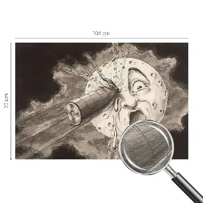 Papier peint photo grand format pour le mur collision cosmique