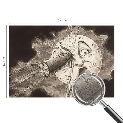 Papier peint photo grand format pour le mur collision cosmique