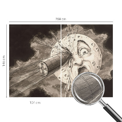 Papier peint panoramique tendance Kozmická zrážka