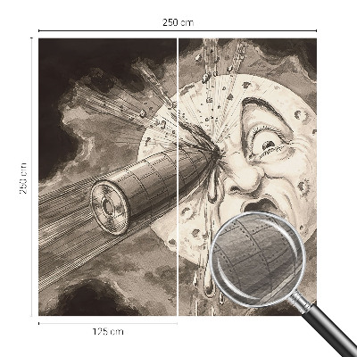 Papier peint panoramique tendance Kozmická zrážka