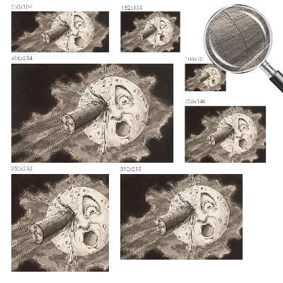 Papier peint panoramique tendance Kozmická zrážka