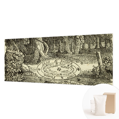 Papier peint panoramique haut de gamme avec le motif 