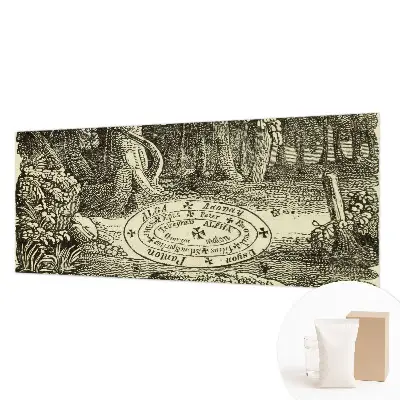 Papier peint photo sur tissu non tissé cercle magique