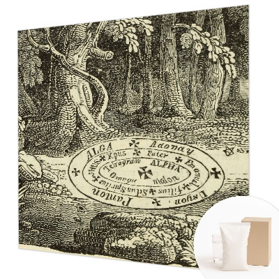 Papier peint panoramique haut de gamme Magický kruh