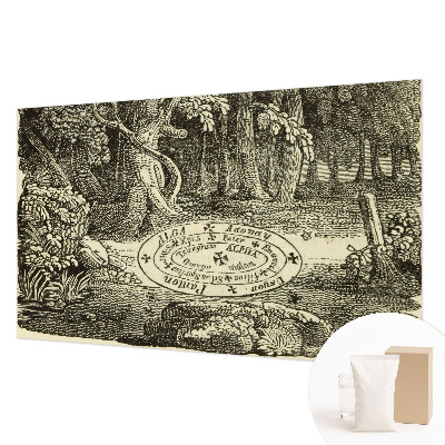 Papier peint panoramique haut de gamme Magický kruh