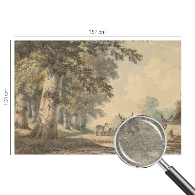 Papier peint panoramique facile à poser Lesný pokoj