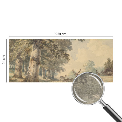 Papier peint panoramique facile à poser Lesný pokoj