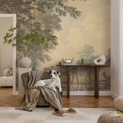 Papier peint panoramique facile à poser Lesný pokoj