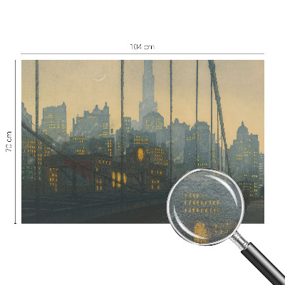 Papier peint photographique salon Večerná panoráma