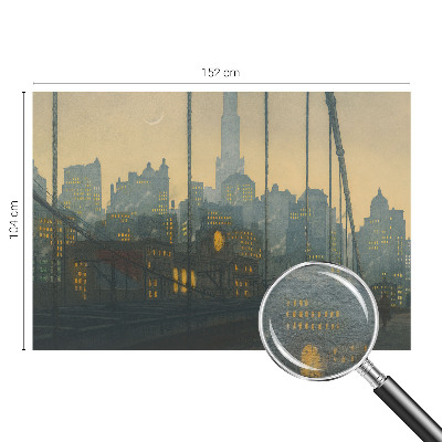 Papier peint photographique salon Večerná panoráma